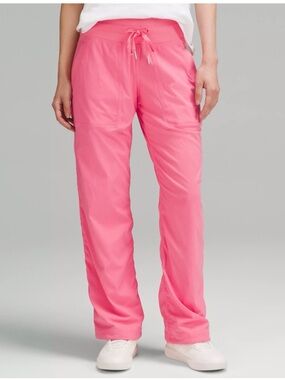 Lululemon pink dance studio mid rise pants - short
